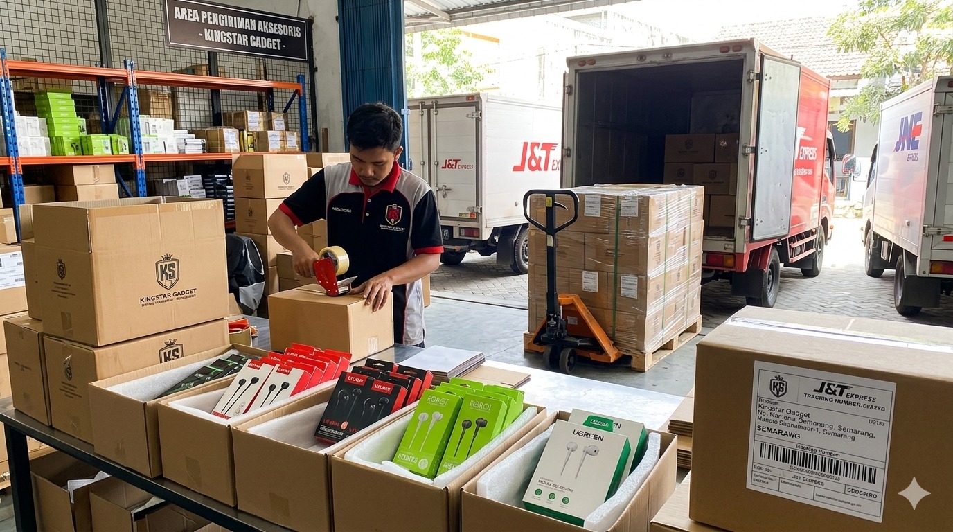 Proses pengiriman ke seluruh indonesia